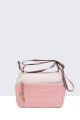 28598-BV Multicolor nylon Shoulder Bag : colour:Pink
