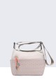 28598-BV Multicolor nylon Shoulder Bag : colour:Khaki