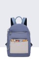 Multicolored synthetic backpack 28612-BV : colour:L.Blue
