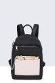 Multicolored synthetic backpack 28612-BV : colour:Black