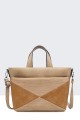 Multicolour synthetic handbag 28623-BV