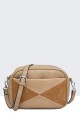 28626-BV Multicolor synthetic Shoulder Bag : colour:Khaki