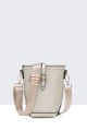 Synthetic pouch with shoulder strap DC-30012-BV : colour:Gold