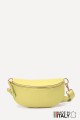 Leather fanny pack ZE-9009 : colour:Greenish Yellow