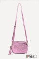 Sac bandoulière en cuir métallisé ZE-9019-MT
