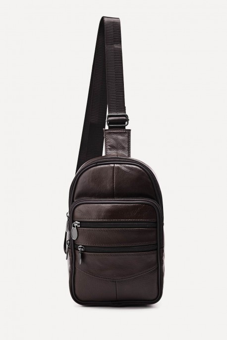 KJ87781 holster bag Cowhide synthetic : colour:Marron fonc&eacute;