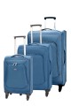 David Jones BA-5030-3 Set de 3 Valises trolley textile