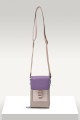 Synthetic phone pouch with shoulder strap MJ80010-BV : colour:Gold