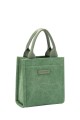 DAVID JONES CM7001 canvase handbag : colour:Green