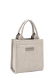 DAVID JONES CM7001 canvase handbag : colour:Grey