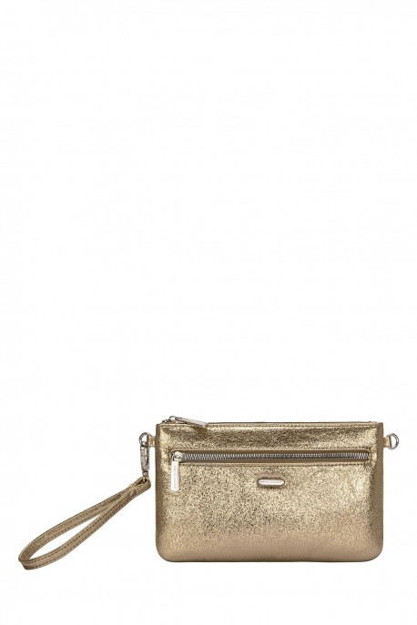 CM7054 Sac pochette bandoulière métallisé David Jones