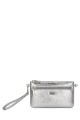 DAVID JONES CM7054 Metallic shoulder clutch bag : colour:Silver