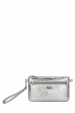 DAVID JONES CM7054 Metallic shoulder clutch bag