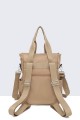 28596-BV Multicolor nylon convertible Handbag Backpack