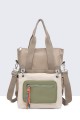 28596-BV Multicolor nylon convertible Handbag Backpack