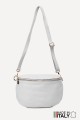 Leather fanny pack ZE-9005 : colour:White