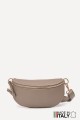 Leather fanny pack ZE-9009 : colour:Taupe