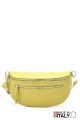 Leather fanny pack ZE-9003 : colour:Greenish Yellow
