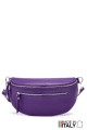 Leather fanny pack ZE-9003 : colour:Purple