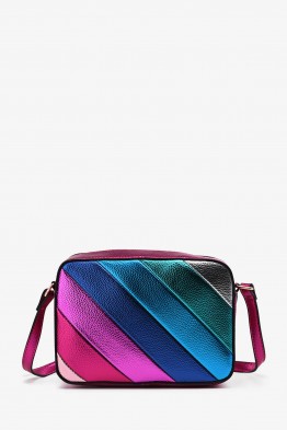 Multicolors metallic synthetic shoulder bag M-7056
