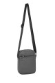 DAVID JONES Men's waterproof crossbody bag in coated nylon 116001 : colour:Gris foncé