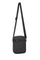 DAVID JONES Men's waterproof crossbody bag in coated nylon 116001 : colour:Black