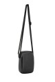 DAVID JONES Men's waterproof crossbody bag in coated nylon 116003 : colour:Black