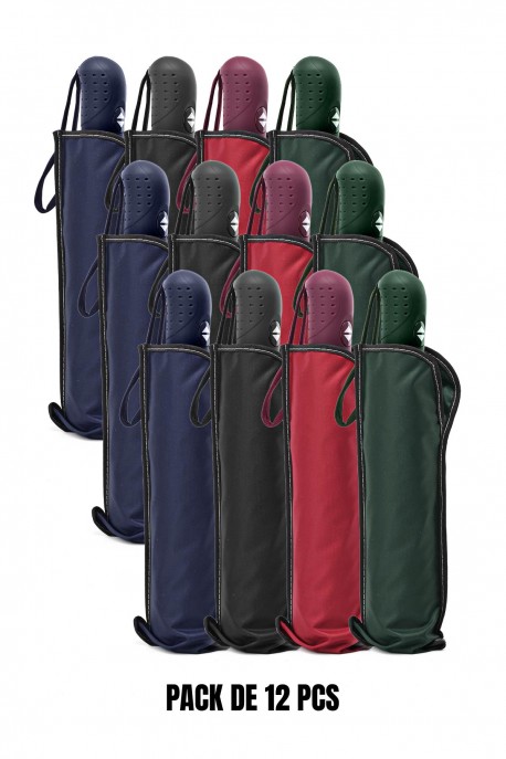 Automatic Open&Close folding umbrella - 3672-1 : colour:Pack of 12