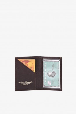 SF6003-22T4 Leather card holder - La Sellerie Française