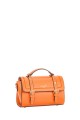 DAVID JONES CM6950 Duffel satchel handbag : colour:Orange
