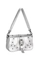 DAVID JONES CM7020 handbag : colour:Silver