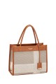DAVID JONES CM7040 handbag : colour:Cognac