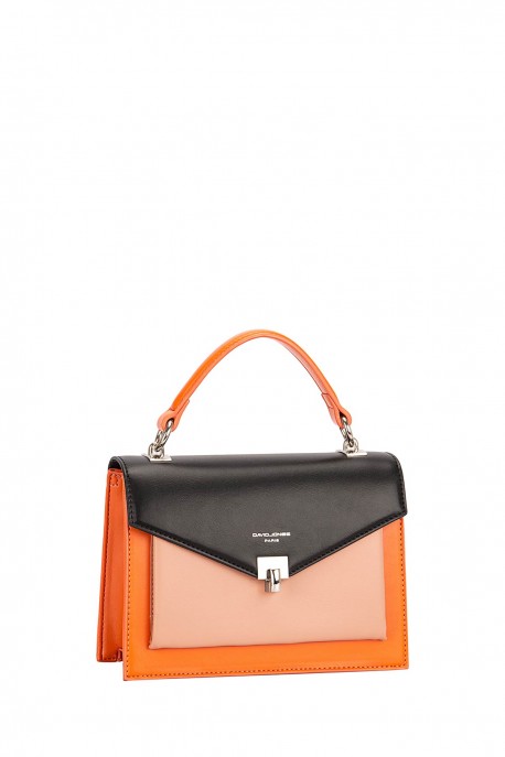 Sac à main David Jones CM5663F : couleur:Noir (Black)