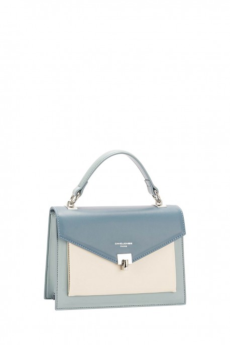 Sac à main David Jones CM5663F : couleur:Bleu (Blue)