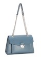 David Jones handbag with sliding shoulder strap CM6468F : colour:Blue
