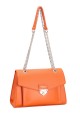 David Jones handbag with sliding shoulder strap CM6468F : colour:Orange