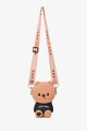 DG-3397 Silicone teddy bear purse / small shoulder pouch