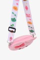 DG-3400 Silicone Purse / small pouch with shoulder strap teddy bear / rabbit / chick / frog