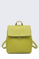 11031-BV Synthetic Backpack : colour:Green