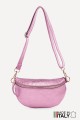 Metalic Leather fanny pack ZE-9009-MT