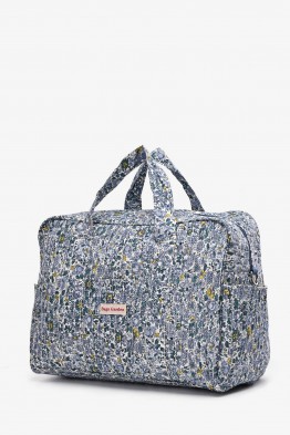 BG-0049 Quilted textile duffel Large Weekend Bag