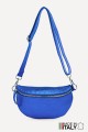 Metalic Leather fanny pack ZE-9009-MT : Colors:Electric blue