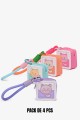 DG-3412 Cube-shaped silicone cat purse