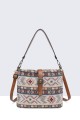 Bohemian style handbag 28633-BV : colour:Beige