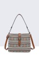 Bohemian style handbag 28633-BV : colour:Green