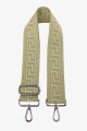 A40-RS-AG Bandoulière à motif réglable avec mousquetons argenté
