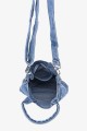 BG-1201 Jean textile handbag crossybody bag
