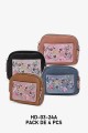 HD-03-24A Pochette porte-monnaie synthétique Sweet & Candy - Butterfly
