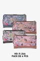 HD-11-24A Portefeuille porte-monnaie synthétique Sweet & Candy Butterfly 