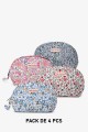 BG-0053 Quilted textile make-up bag